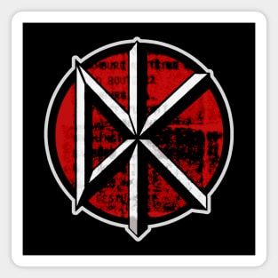 Red note dead kennedys Magnet